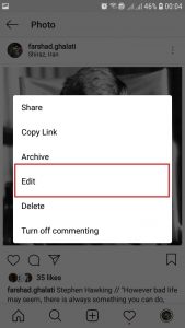 افزایش امنیت پیج اینستاگرام