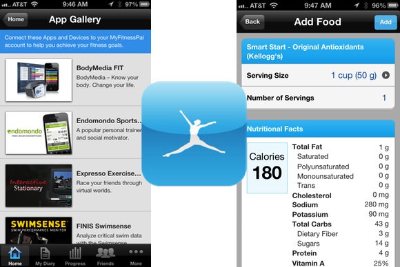 MyFitnessPal-بهترین برنامه های تناسب اندام برای آیفون در سال 2018