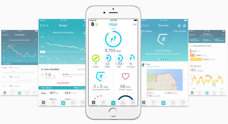 fitbit-بهترین برنامه های آیفون در سال 2018