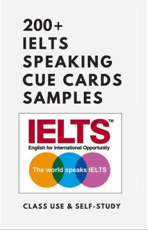 کتاب 200 ielts speaking cue cards samples | نسخه PDF