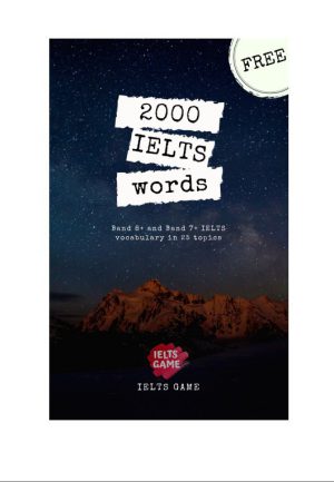 کتاب 2000 ielts words band 8 and band 7 ielts vocabulary in 25 to | نسخه PDF