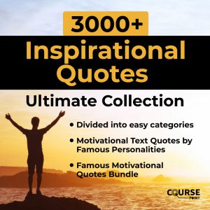 کتاب 3000 Inspirational Quotes Ultimate Collection (مجموعه ۳۰۰۰ نقل‌قول انگیزشی) نسخه انگلیسی PDF | یاسر