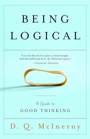 کتاب Being Logical (منطقی بودن) نسخه انگلیسی PDF | راهنمای تفکر خوب، دی. کیو. مک‌اینرنی