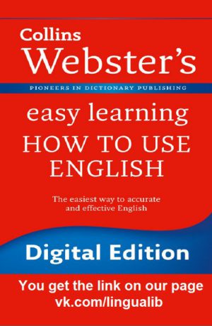 کتاب Collins Webster 's Easy Learning How to Use English final facebook | نسخه PDF