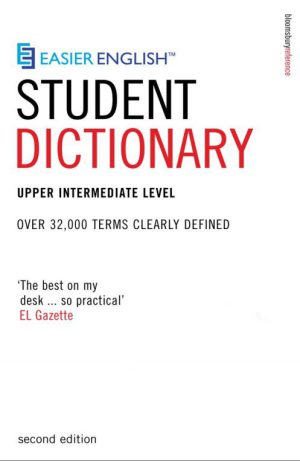 کتاب Easier English Student Dictionary Upper Intermediate | نسخه PDF