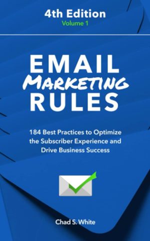 کتاب Email Marketing Rules (قوانین ایمیل مارکتینگ) نسخه انگلیسی PDF | چاد وایت