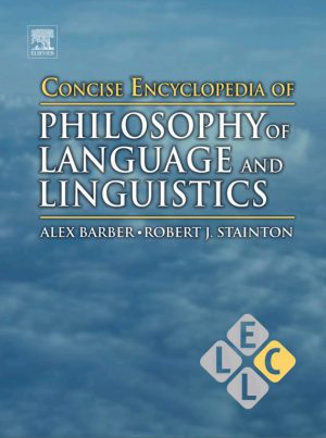 کتاب Encyclopedia of Philosophy of Language and Linguistics | نسخه PDF