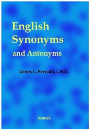 کتاب English Synonyms and Antonyms With Notes on the Correct Use of Prepositions | نسخه PDF