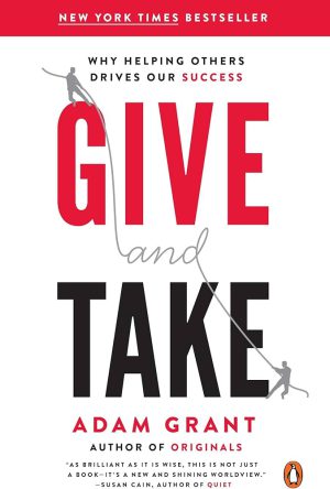 کتاب Give and Take (بده و بستان) نسخه انگلیسی PDF | آدام گرانت