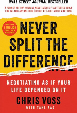 کتاب Never Split the Difference (هرگز سازش نکن) نسخه انگلیسی PDF | کریس واس