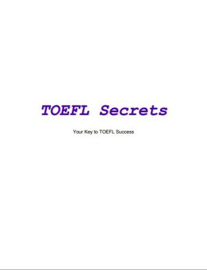 کتاب Paulson T TOEFL Secrets 2002 | نسخه PDF