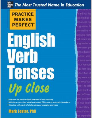 کتاب Practice Makes Perfect English Verb Tenses Up Close | نسخه PDF