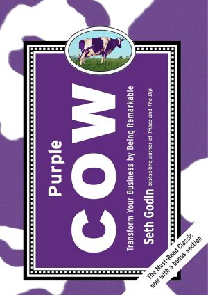 کتاب Purple Cow (گاو بنفش) نسخه انگلیسی PDF | ست گادین