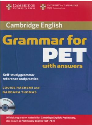 کتاب Sambridge grammar for pet with answers | نسخه PDF