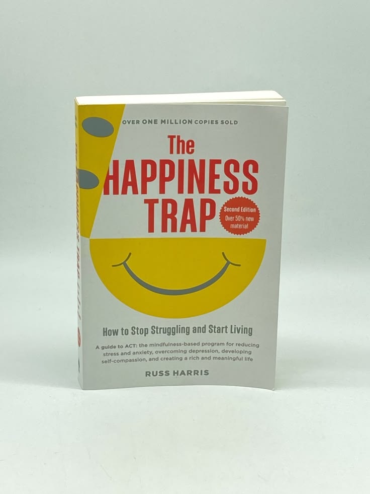 کتاب The Happiness Trap (تله شادمانی) | راس هریس
