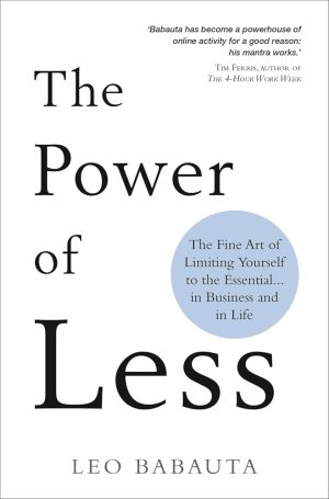 کتاب The Power of Less (قدرت کمتر) نسخه انگلیسی PDF | لئو بابائوتا