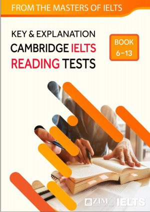 کتاب cambridge ielts reading tests 6 13 key and explanation | نسخه PDF