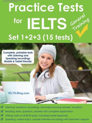 کتاب general training practice tests for ielts set 123 15 tests | نسخه PDF