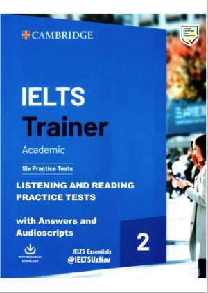 کتاب ielts trainer 2 academic six practice tests listening and re | نسخه PDF