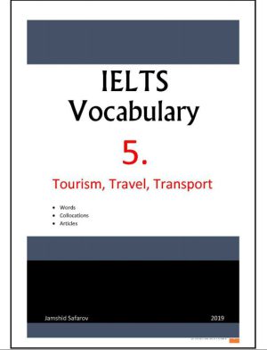 کتاب ielts vocabulary 05 tourism travel transport | نسخه PDF
