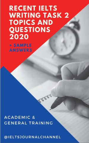 کتاب recent ielts writing task 2 topics and questions | نسخه PDF