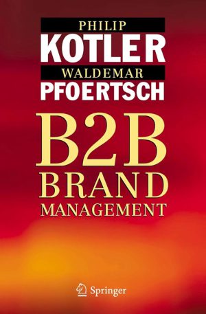 کتاب B2B Brand Management (مدیریت برند B2B) نسخه انگلیسی PDF