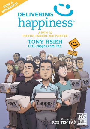 کتاب Delivering Happiness: A Path to Profits, Passion, and (ارائه خوشبختی: مسیری به سوی سود، اشتیاق و...) نسخه انگلیسی PDF | تونی شی