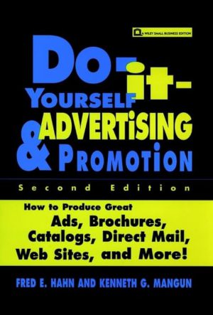 کتاب Do-It-Yourself Advertising and Promotion (تبلیغات و ترویج خودانجام) نسخه انگلیسی PDF