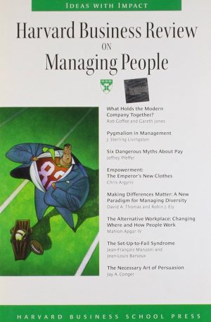 کتاب Harvard Business Review on Managing People (مدیریت افراد از دیدگاه هاروارد بیزنس ریویو) نسخه انگلیسی PDF