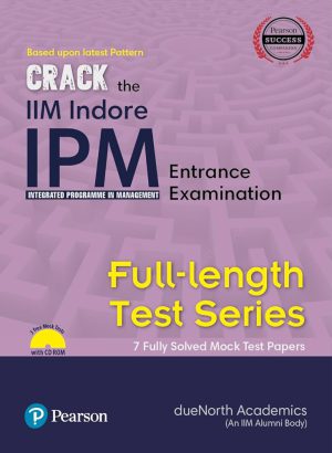 کتاب IIM Indore IPM Entrance Examination Full Length Test Series (سری آزمون‌های کامل ورودی IPM موسسه IIM ایندور) نسخه انگلیسی PDF
