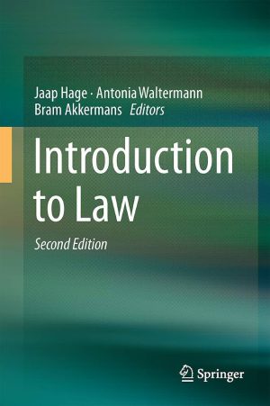 کتاب Introduction to Law (مقدمه‌ای بر حقوق) نسخه انگلیسی PDF