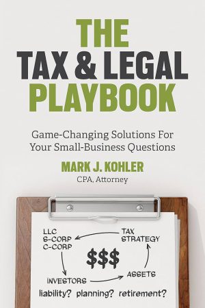 کتاب The Tax and Legal Playbook (کتاب راهنمای مالیاتی و حقوقی) نسخه انگلیسی PDF