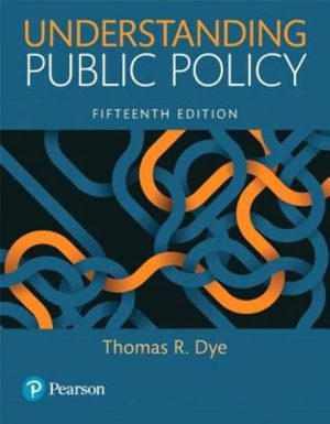 کتاب Understanding Public Policy (درک سیاست‌گذاری عمومی) نسخه انگلیسی PDF | توماس آر. دای