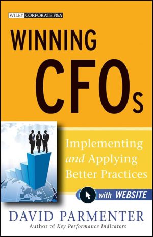 کتاب Winning CFOs (مدیران مالی برنده: پیاده‌سازی و به‌کارگیری شیوه‌های بهتر) نسخه انگلیسی PDF