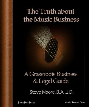 کتاب the truth about the music business نسخه انگلیسی PDF | استیو مور